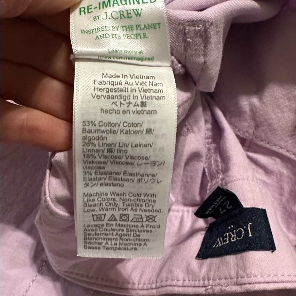 J. Crew Light purple trousers - Picture 8 of 8